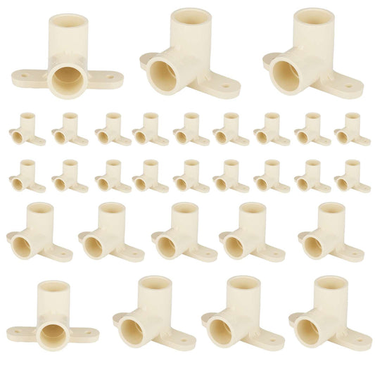 30 Pcs 1/2" Socket x 1/2" Socket CPVC Drop Ear Elbow