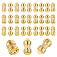 30 Pcs 3/4" x 3/4" Push Fit Coupling