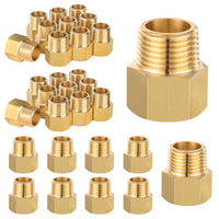 1/4" MNPT x 1/4" FNPT Brass Connector