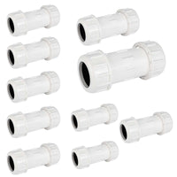 30 Pcs 1" PVC Compression Coupling