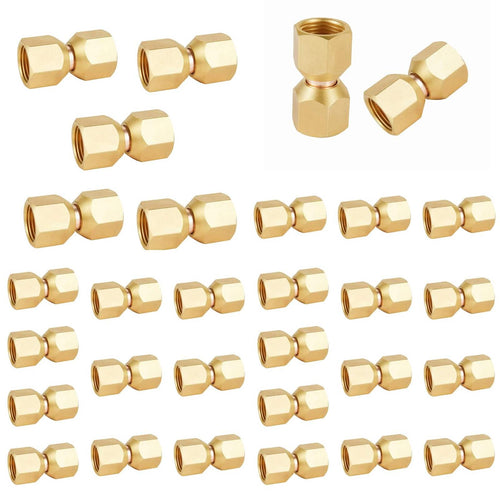 1/4" x 1/4" Swivel Brass Adapter
