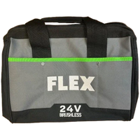 Flex Power Tool Storage Fabric Bag - Features Zipper and Handles