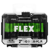 FLEX FA101002-20 2" PH2 Impact Driver Bit 20 Bulk