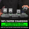 FLEX FX0451-Z 1120W 4-Port Simultaneous Rapid Charger