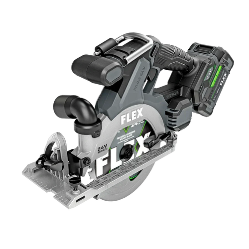 FLEX FX2131A-1C 6-1/2" In-Line Circular Saw Kit