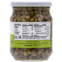 Fratelli D'Amico, Capers in Vinegar, Pickles no 9, 19.5oz, (580g)