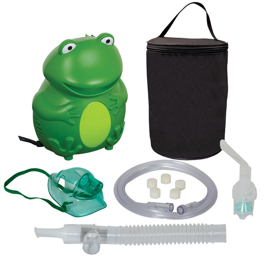 NEBULIZER PED FROG REUSABLE W/ CARRY BAG