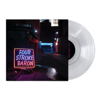 Four Stroke Baron - Planet Silver Screen on Clear Vinyl LP