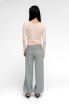 BALLERINA WRAP TOP IN POWDER PINK