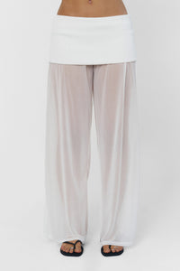 RAEL PANTS IN WHITE