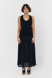 YUNA TANK TOP IN BLACK