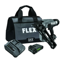 FLEX FX4311B-1A 15Ga Angled Nailer Kit (1x2.5Ah Battery+160W Charger)