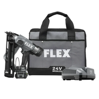 FLEX FX4311B-1A 15Ga Angled Nailer Kit (1x2.5Ah Battery+160W Charger)