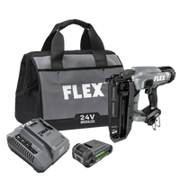 FLEX FX4321-1A 16Ga Straight Nailer Kit (1x2.5Ah Battery+160W Charger)