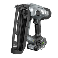 FLEX FX4321-1A 16Ga Straight Nailer Kit (1x2.5Ah Battery+160W Charger)
