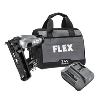 FLEX FX4321A-1A 16Ga Angled Nailer Kit (1x2.5Ah Battery+160W Charger)