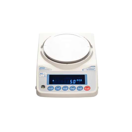 A&D FZ-2000i Precision Laboratory Balance, 2200 g x 0.01 g, Internal Calibration