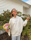 Faith Over Fear Taupe Unisex Hoodie