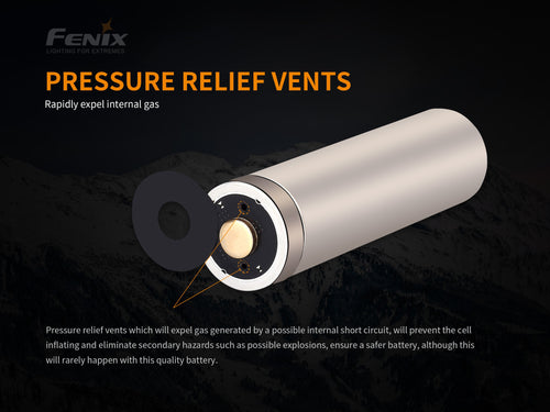 Fenix ARB-L21-5000 V2 Rechargeable 21700 Rechargeable Battery