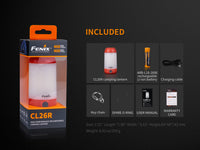 Fenix CL26R High Performance LED Rechargeable Camping Lantern