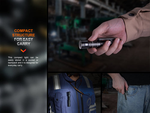 Fenix LD12R Dual Light Flashlight - 600 Lumens