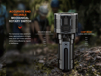 Fenix LR60R Rotary Switch Rechargeable Searchlight - 21000 Lumens