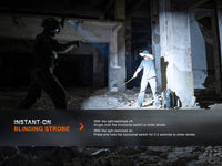 Fenix PD36R Pro 2800 Lumen Flashlight + FREE E03R V2 Keychain Light