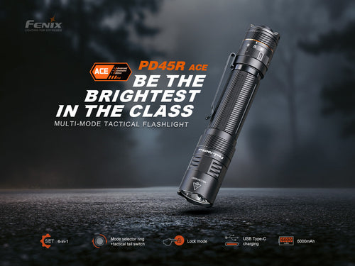 Fenix PD45R ACE Multi-Mode Tactical Flashlight Fenix Store