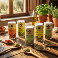 Filippone, Organic Crushed Sage Seasoning, Italian Dried Rubbed Sage, 0.52oz (15g)