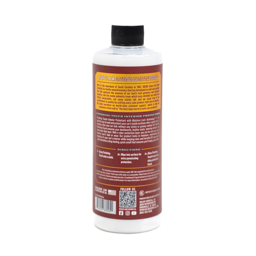 Finishing Touch Interior Protectant with Moisture Lock Technology™ Socar Chemical