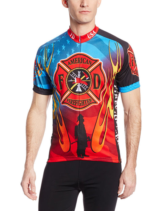 American Firefighter Cycling Jersey