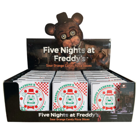 Five Nights at Freddy's Sour Orange Candy Pizza Slices (26g) (18ct)