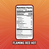 Flaming Red Hot Protein Puffs Single Serving - 8-Pack Box