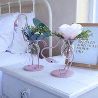 Flamingo Glass Vases