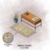 Premium Hand-Tufted Rug Made of 100% Wool  - Flora Meadow - 3x5 Feet
