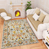 Premium Hand-Tufted Rug Made of 100% Wool  - Flora Meadow - 3x5 Feet