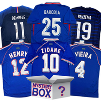 France Soccer Autographed/Signed Jersey Mystery Box with PSA JSA or Beckett COA