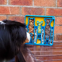 Waiting Dogs eTray - Shallow Slow Feeder Bowl for Enrichment | USA Made