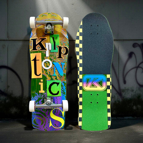 Kryptonics Ransom LIMITED EDITION 10.1"x30" HAND PAINTED Complete (1 of 3)