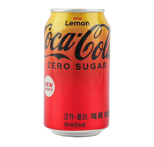 Coca Cola Lemon Zero Sugar (355mL) (Korea) 6-Pack