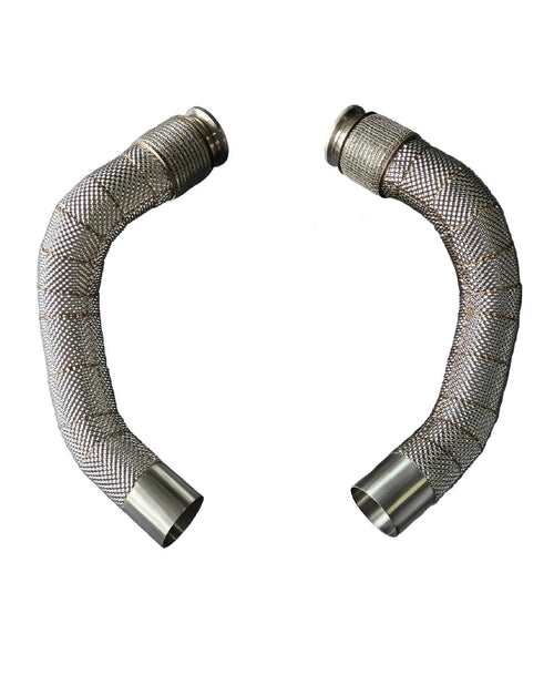 IRL F95 F96 S63 Maxflow Secondary Downpipes