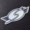 Sims Snake B/W Sticker 6.5”