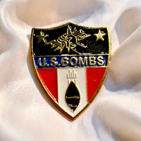 US BOMBS Shield Pins