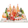 Gingerbread Town Pop Up Card