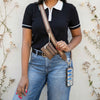 Clip & Go Strap w/Zippered Pouch Fun Dots