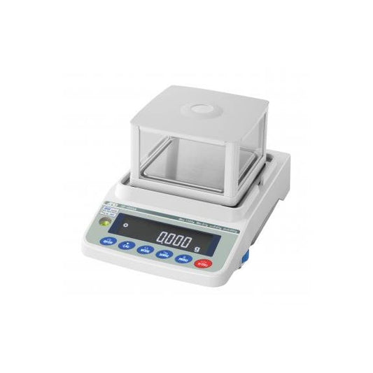 A&D GF-1000 Precision Toploading Balance, 1100g Capacity x 0.001g Readability, External Calibration