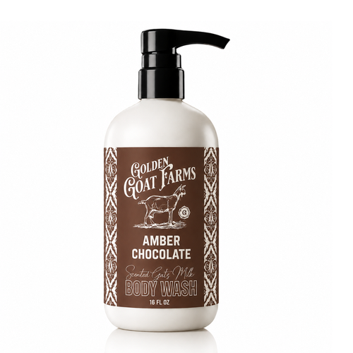 Amber Chocolate Scented Goat Milk Body Wash