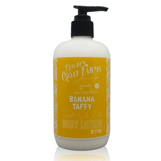 Banana Taffy Scented Goat Milk Body Lotion
