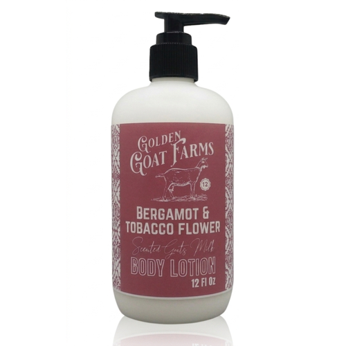 Bergamot & Tobacco Flower Scented Goat Milk Body Lotion