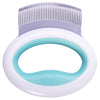 Pet Life ® 'Knuckler' Handheld Travel Flexible Grooming Pet Rake Comb